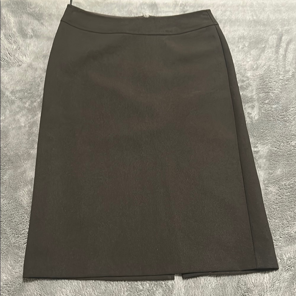 United Colors Of Benetton Black Knee-Length Pencil Skirt